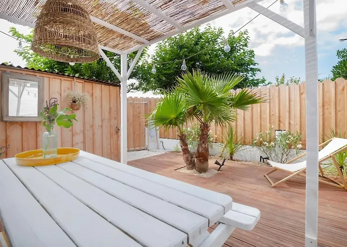 Jolie Maison Face à L'océan Сasa de vacaciones Biscarrosse